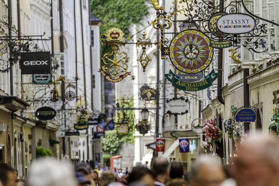 Salzburg Getreidegasse
