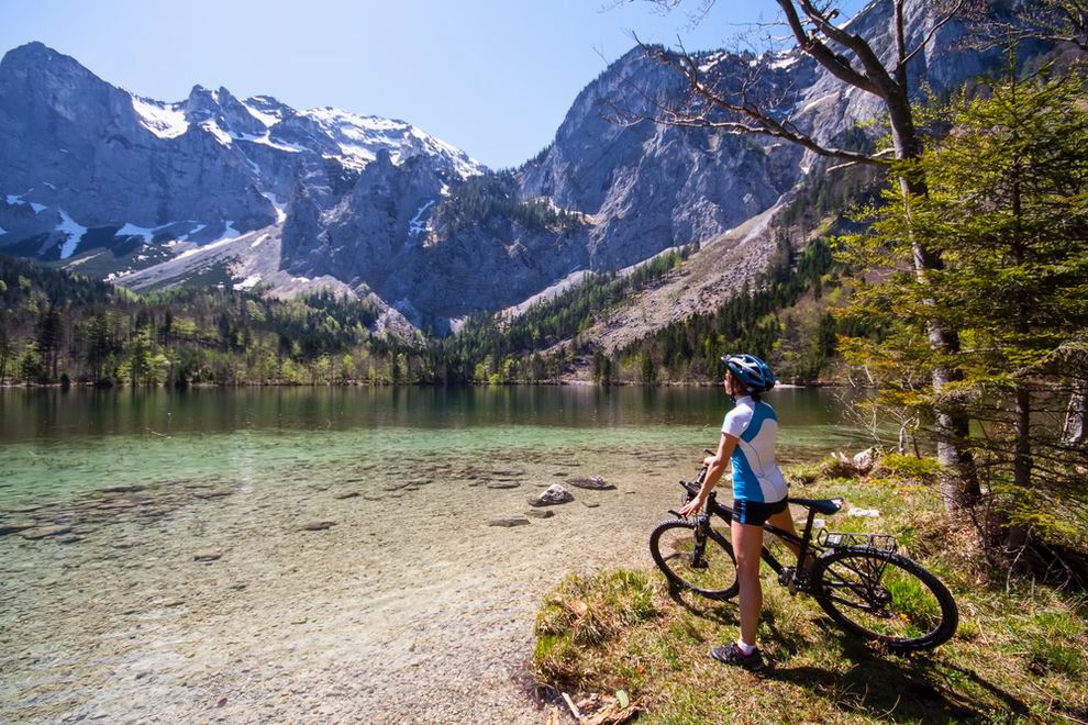 Salzkammergut kerékpározás